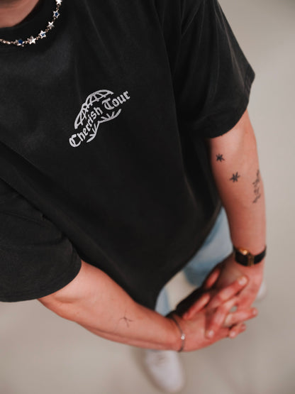 WWYT - Vintage Black T-shirt - 240 GSM